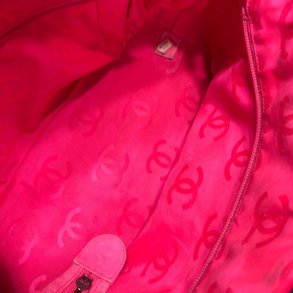 Chanel Cambon Tote Shoulder Bag Handbag Black Quilted Lambskin Leather - Picture 9 of 13